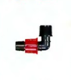 Toro Premium Drip Tape Irrigation Fittings, Tape x Male Thread Elbow Tape Adapters