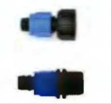 Toro Premium Drip Tape Irrigation Fittings, ProLoc™ Takeoff Female and Male Hose Adapters