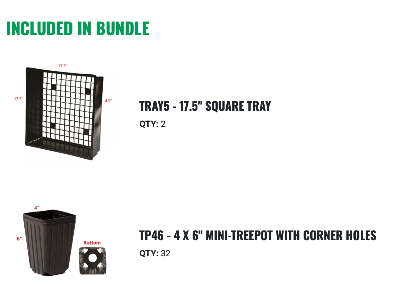 Mini Treepots™ Kits