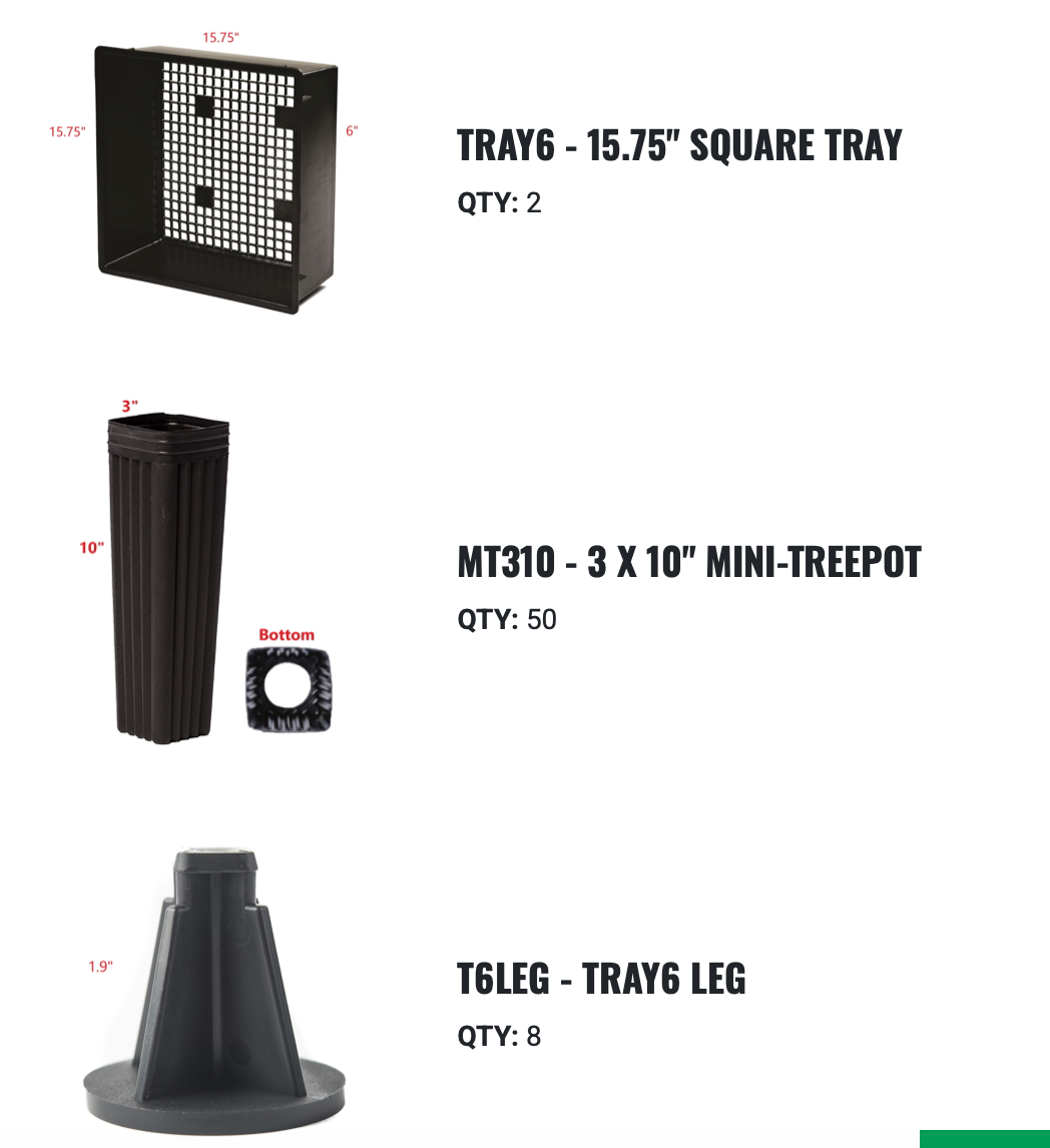 Mini Treepots™ Kits