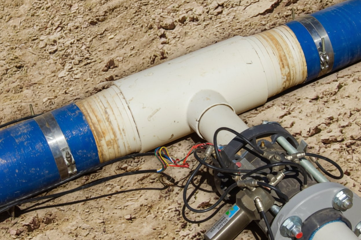 Toro Irrigation Blue Stripe Oval Hose and Layflat Connections - Standard Insert Elbow
