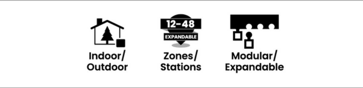 RainBird 12 Station Base Unit Controller Expandable to 48 Stations