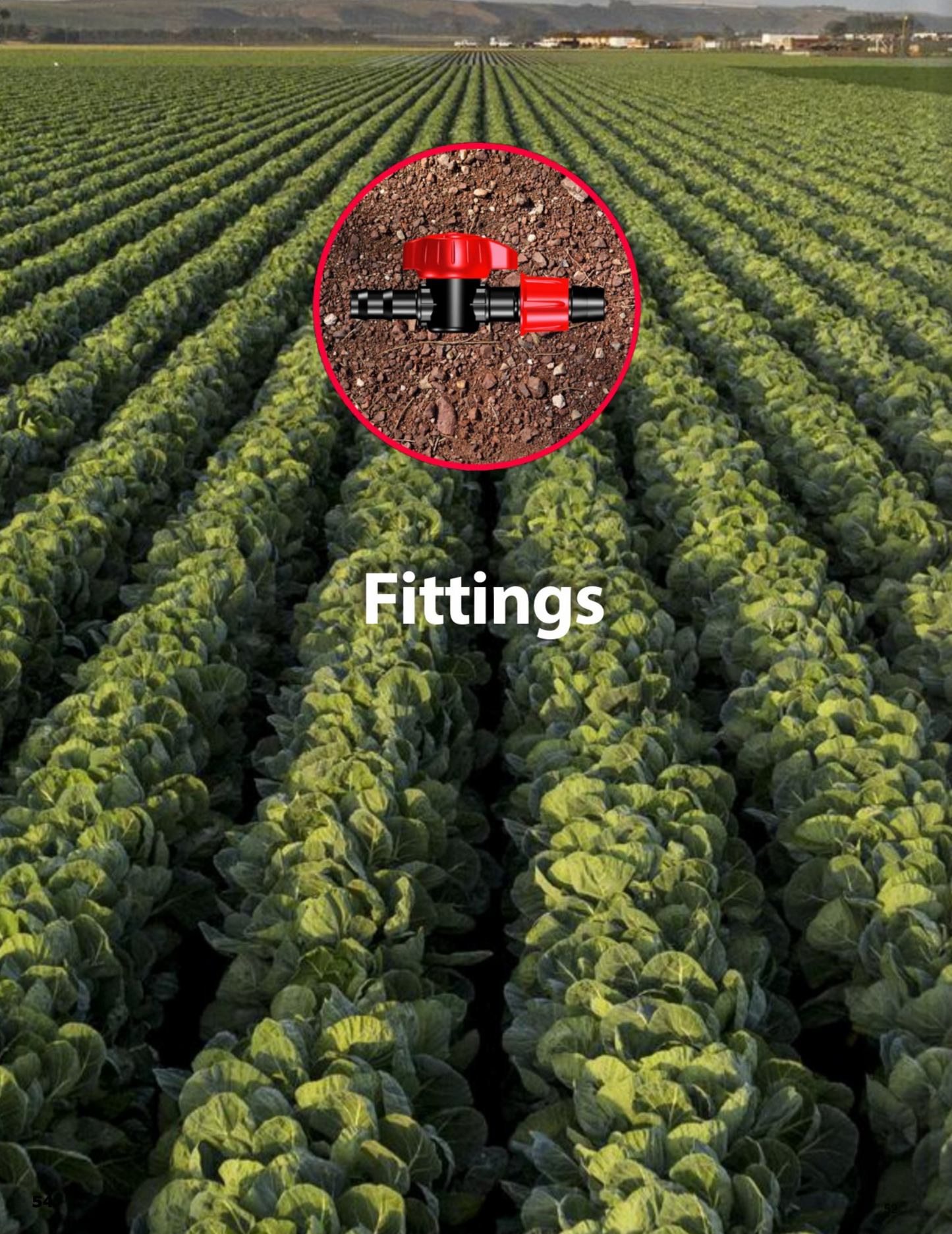 Toro Premium Drip Tape Irrigation Fittings, End Plugs