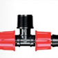 Toro Premium Drip Tape Irrigation Fittings, Tape x Tape x Male Thread Tee MPT Adapters