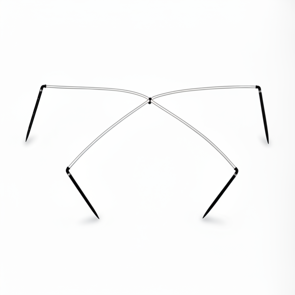 Toro Micro Irrigation White Spider Assembly - 4 Way Cross Fitting, Leader Tubes, Angle Turbo Stakes Irrigation online shopping