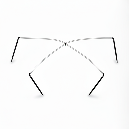 Toro Micro Irrigation White Spider Assembly - 4 Way Cross Fitting, Leader Tubes, Angle Turbo Stakes Irrigation online shopping