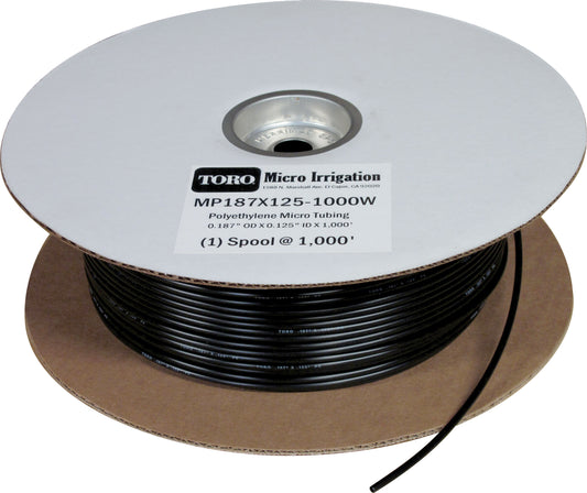 Toro Micro Distribution Tubing Hose 40 mil, 0.250'' x 0.170'' Outside x Inside Dimensions, PVC