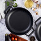 Victoria 10'' Cast Iron Round Skillet with Double Loop Handles Barbecue grill online shopping
