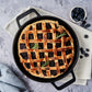 Victoria 10'' Cast Iron Round Skillet with Double Loop Handles Barbecue grill online shopping
