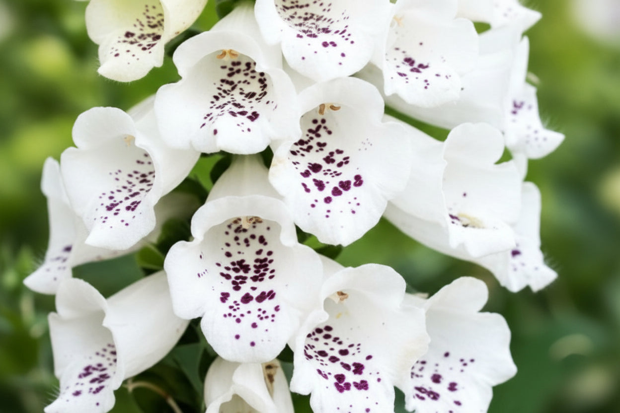 Dalmation White F1 Pelleted Foxglove Seeds online shopping
