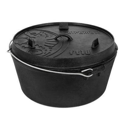 Petromax 16.1L Cast Iron Dutch Pot and 2L Lid Barbecue grill online shopping