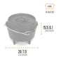 Petromax 0.93L Cast Iron Dutch Oven and 0.25L Lid with Feet Barbecue grill online shopping