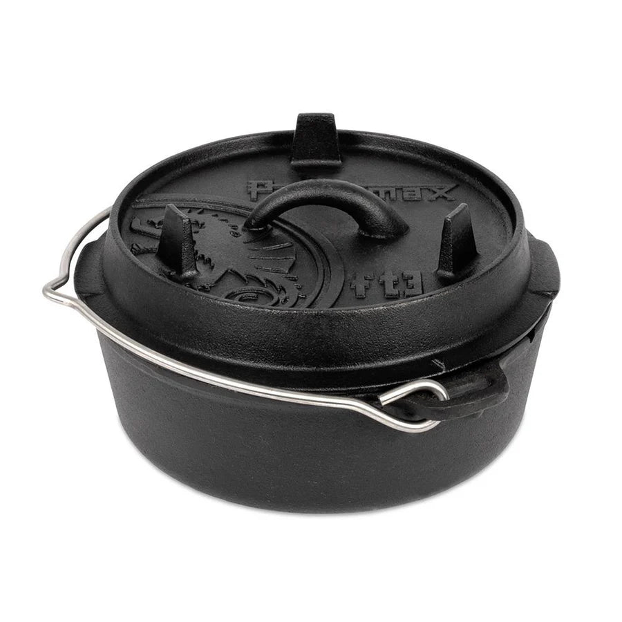 Petromax 1.6L Cast Iron Dutch Oven and 0.4L Lid Barbecue grill online shopping