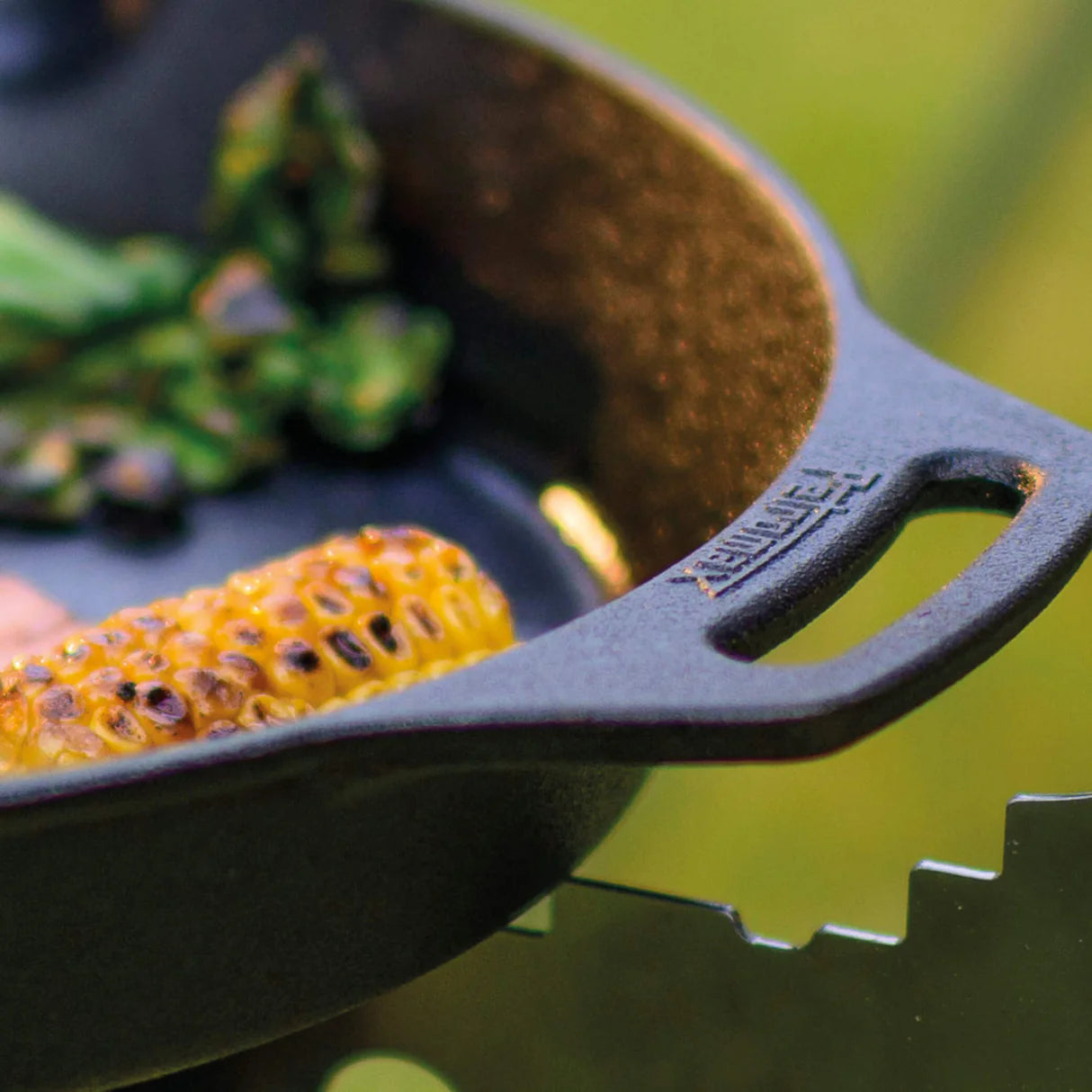 Petromax Cast Iron Fire Pan with Dual Spouts Barbecue grill online shopping