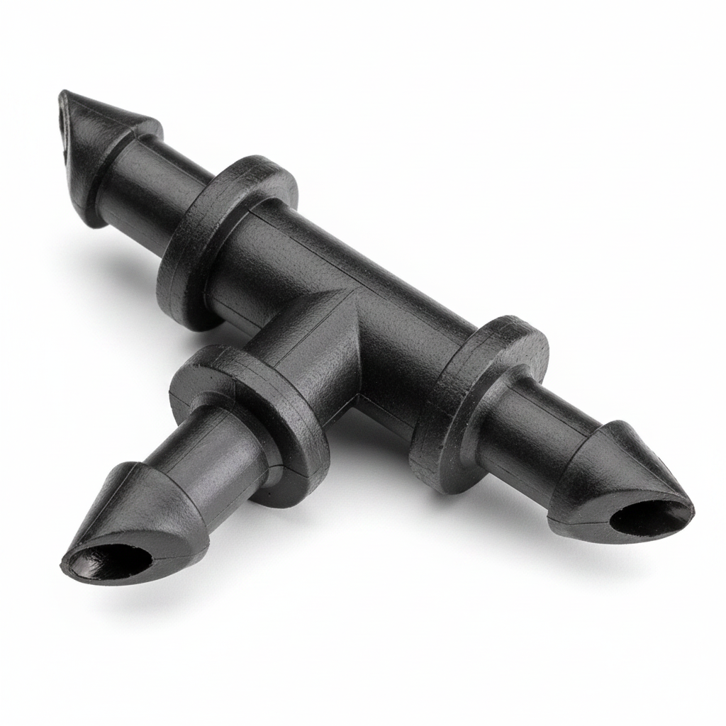 Toro Irrigation Barbed Dripline and Hose Fittings - 4mm Inside Diameter Barbed Tee Irrigation online shopping