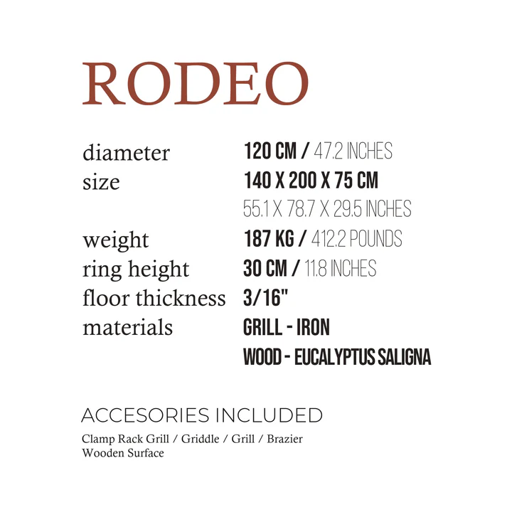 Rodeo Cookout Grill