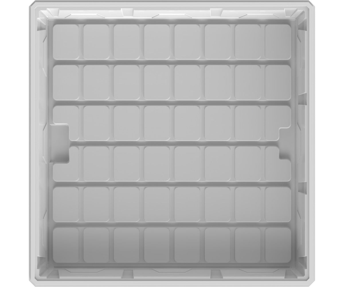 Active Aqua 4' x 4' Premium High Rise Hydroponic Flood Tray