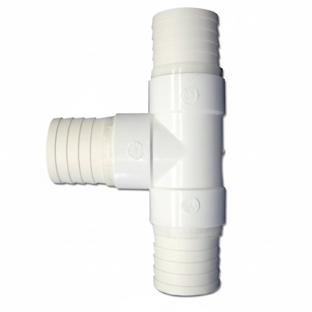 Toro Irrigation Blue Stripe Oval Hose and Layflat Connections - Standard Insert Tee Irrigation online shopping