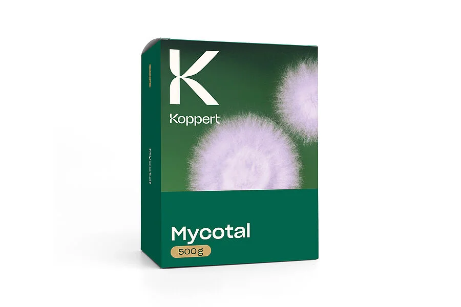Koppert Mycotal Akanthomyces muscarius Ve6 Beneficial fungi Bioinsecticide For the control of whitefly, thrips and aphids in protected cultivation.
