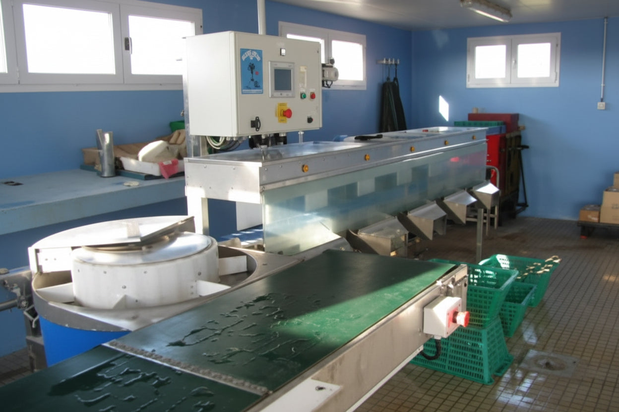 Hardouin Oyster Single Effect Linear Grader