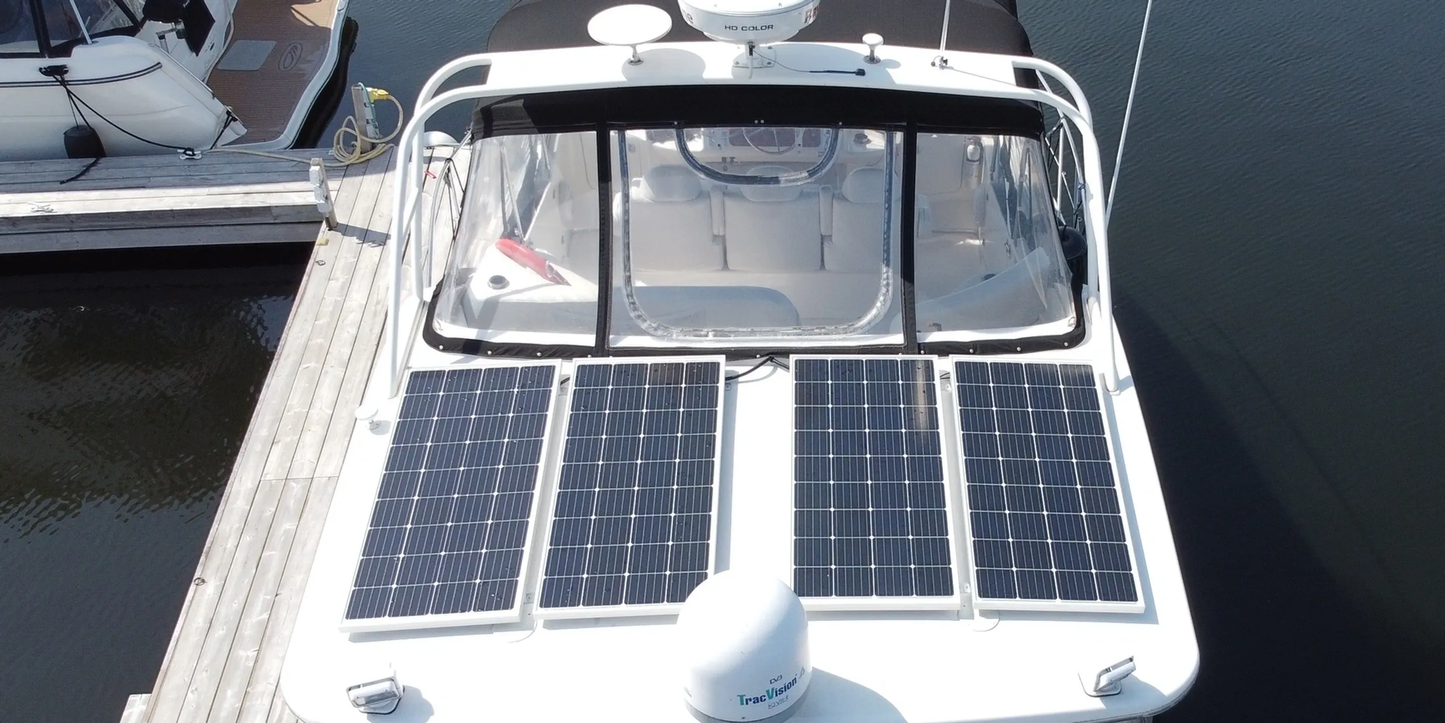 660W Rigid Mono Crystalline Boat Kit solar energy online shopping