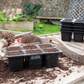 PlasticFreeGardening Natural Rubber 6 Cell XL Seedling Tray
