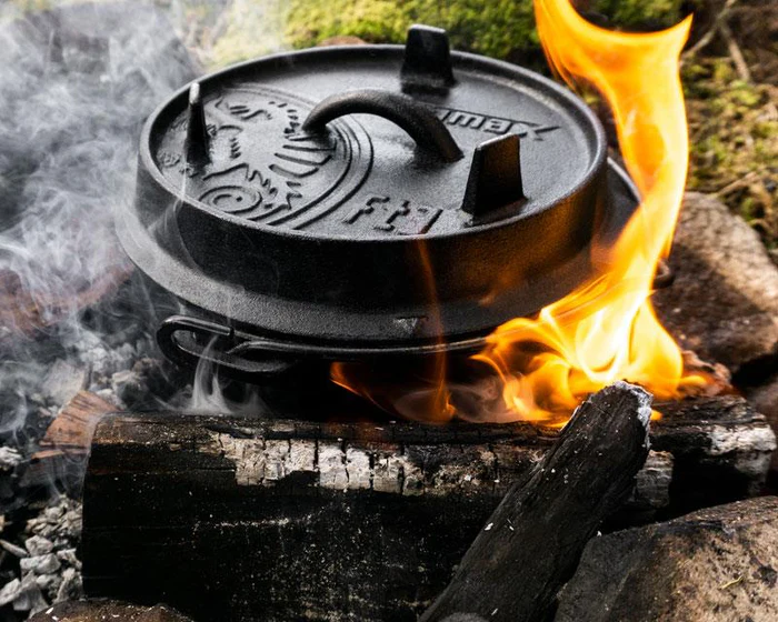 Petromax 16.1L Cast Iron Dutch Pot and 2L Lid Barbecue grill online shopping