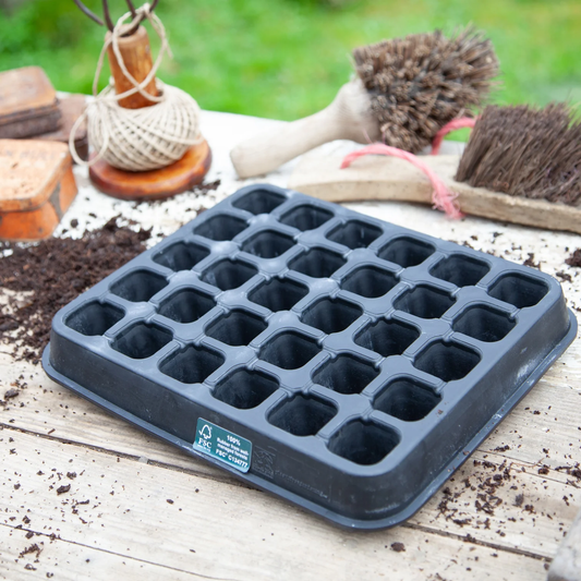 PlasticFreeGardening Natural Rubber 30 Cell Seedling Tray