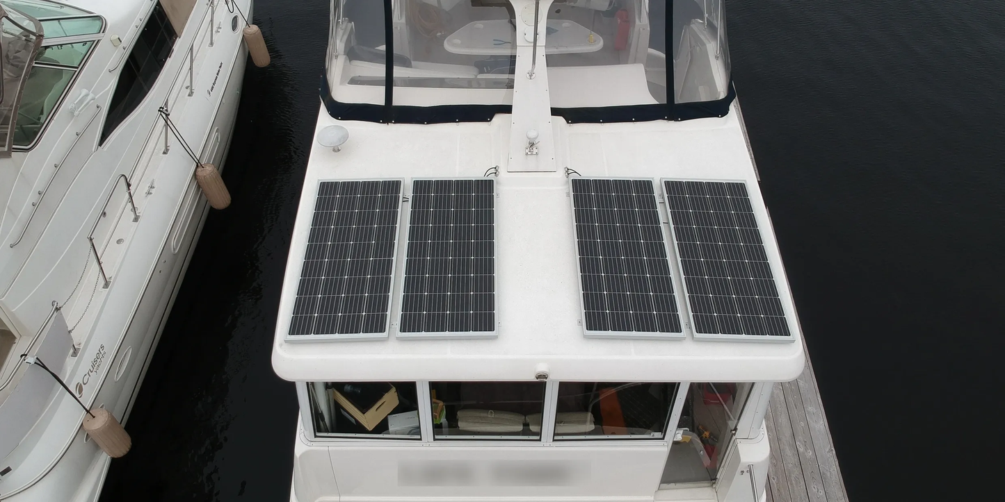 660W Rigid Mono Crystalline Boat Kit solar energy online shopping