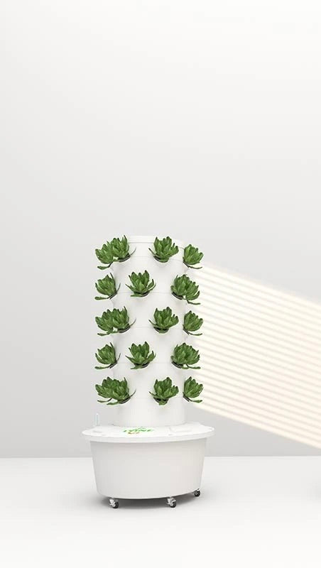 hydroponic tower planter Lyine 80L Vertical Growing Hydroponic Tower – EVERGREEN