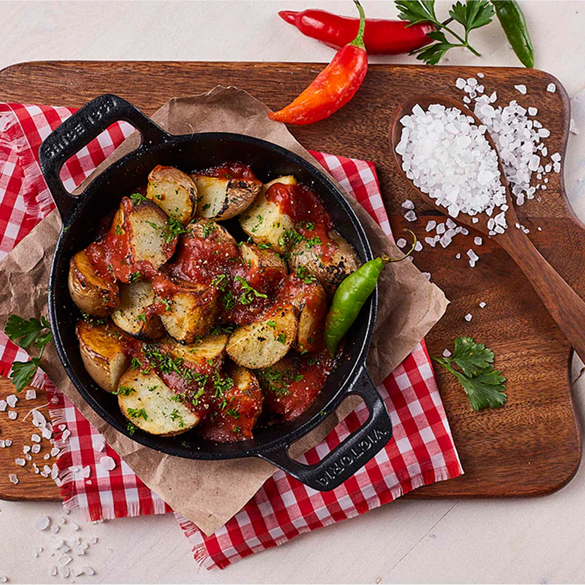 Victoria Cast Iron Mini Round Casserole Dish Barbecue grill online shopping