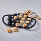 Victoria Cast Iron Poffertjes Pancake Pan Barbecue grill online shopping